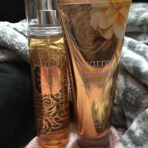 Warm vanilla sugar bath and body works